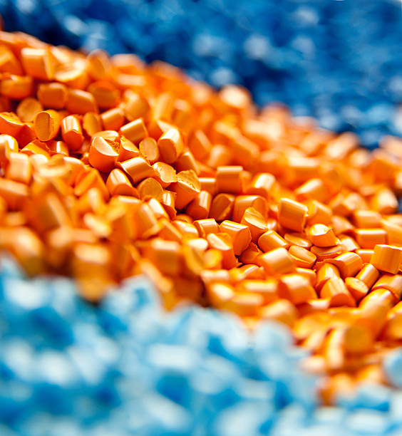 Granulés de polymère plastique